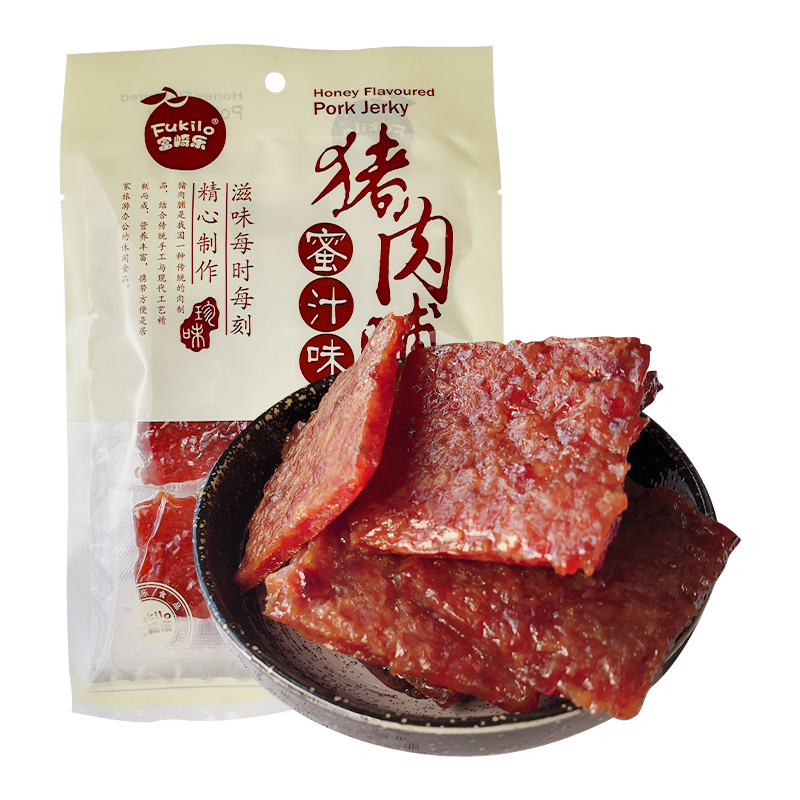 富崎乐蜜汁味猪肉脯 65g/袋 4袋装 65g*4袋